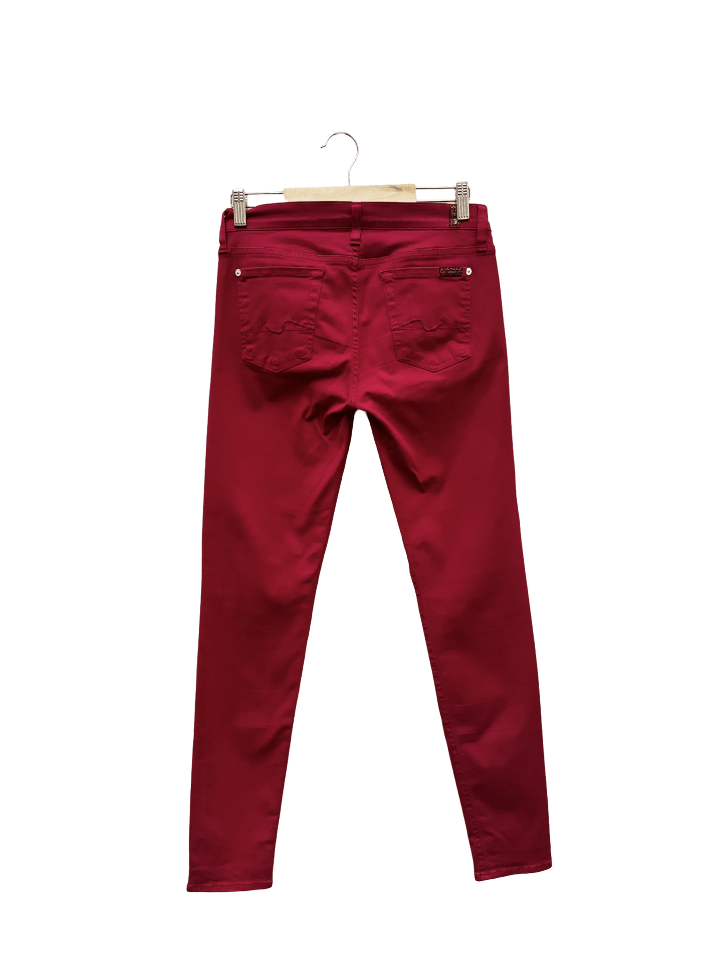 Jean Slim Rouge - Taille XS