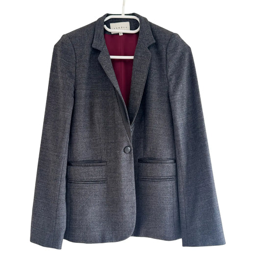 Blazer gris - Taille 36 Sandro