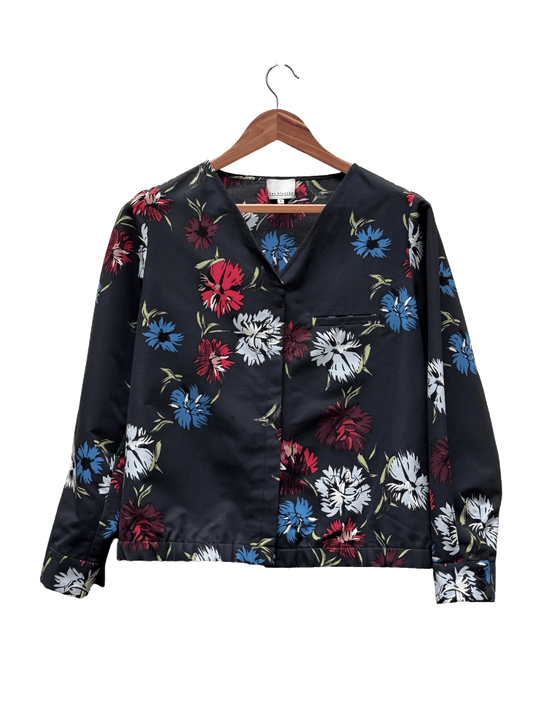 Blazer Fleuri Taille 3/L Rue Blanche Seconde main CoClo Femmes