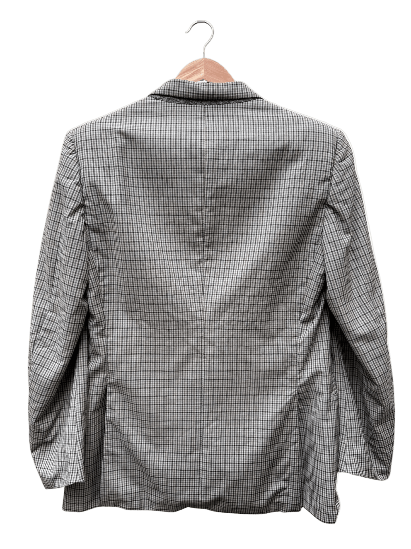 Blazer Gris - Taille oversize CoClo Custom Seconde main Upcycling femmes