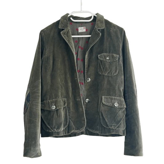 Blazer Kaki Taille XS Bellerose Seconde main CoClo Femmes