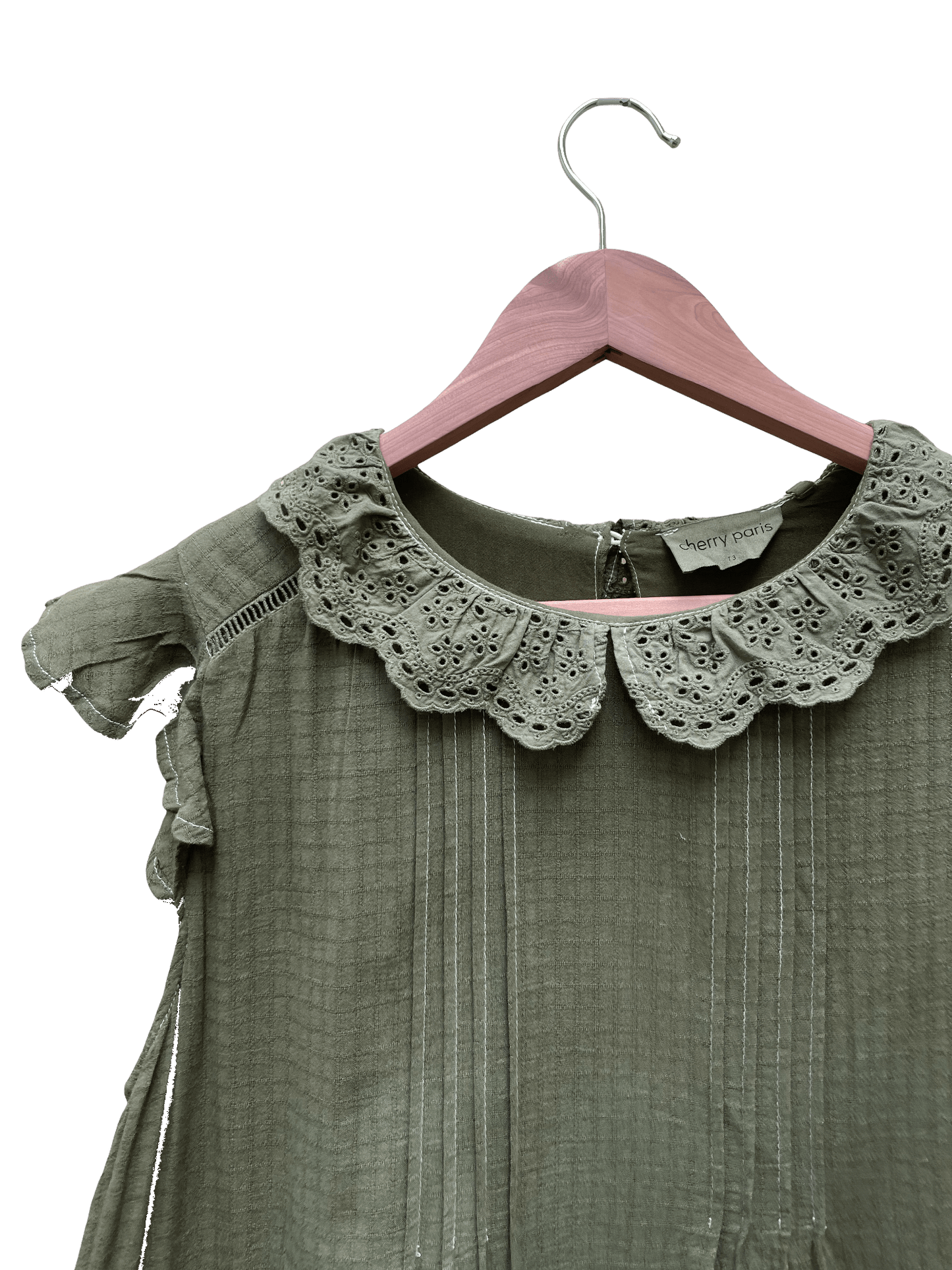 Blouse Kaki - Taille 3 CoClo Custom seconde main femmes