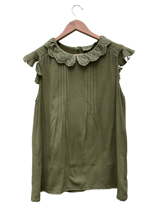 Blouse Kaki - Taille 3 CoClo Custom seconde main femmes