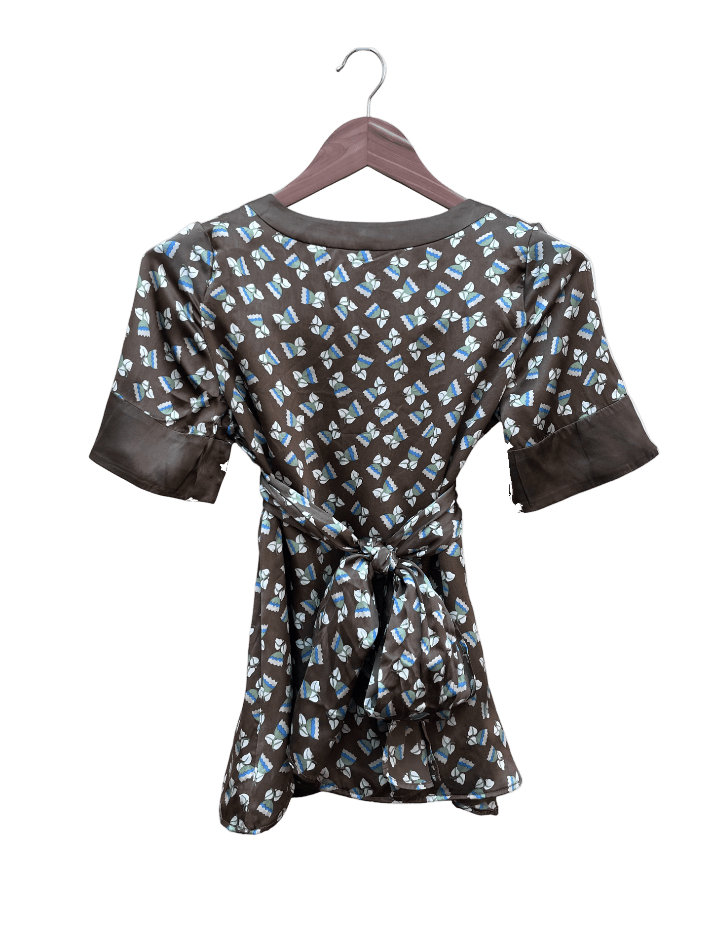 Blouse Marron - Taille 36 CoClo Custom seconde main femmes