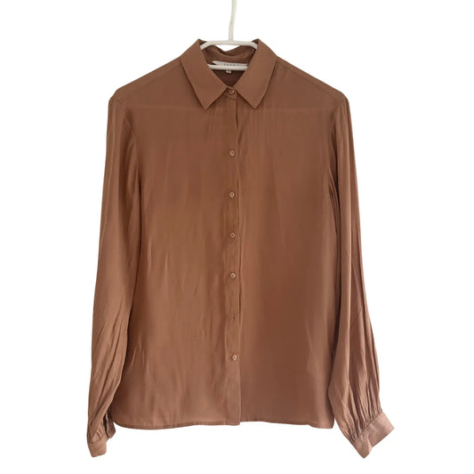 Chemise marron - Taille 34 Yaya