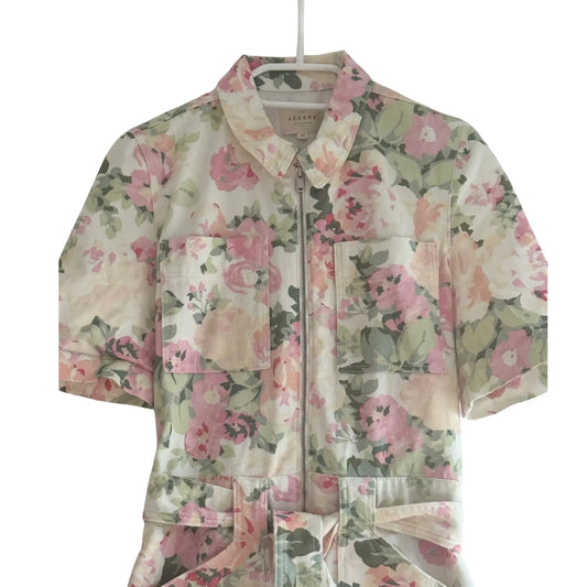 Combishort fleurie - Taille 36 Sezane