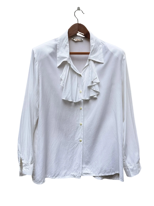Chemise Blanche Taille 40 CoClo Custom Upcycling Femmes