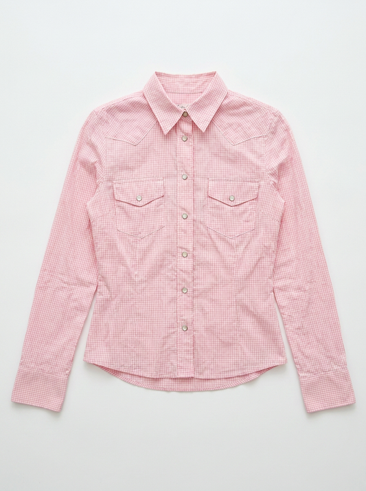 Chemise Cacharel carreaux rose taille 36 Seconde main CoClo femmes