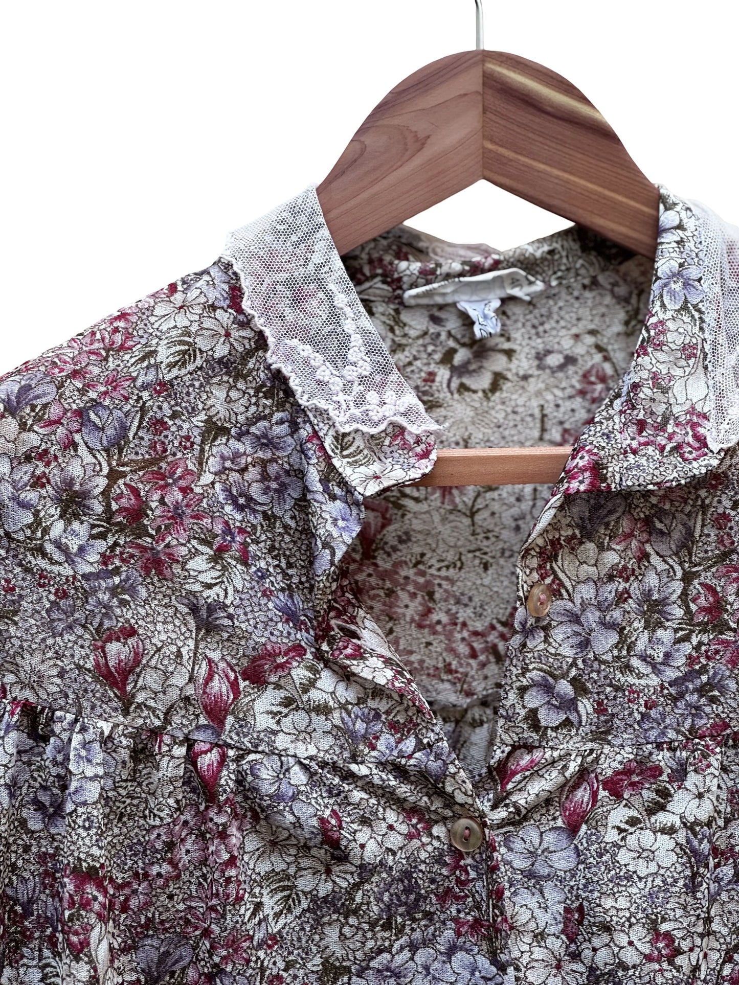 Chemise Fleurie Taille 40 seconde main femme