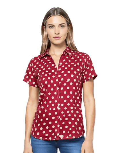 Chemise à pois - Taille M