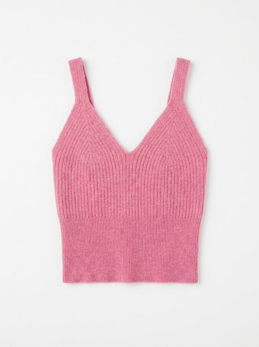 Crop top rose taille 1 Sandro Seconde main CoClo Femmes