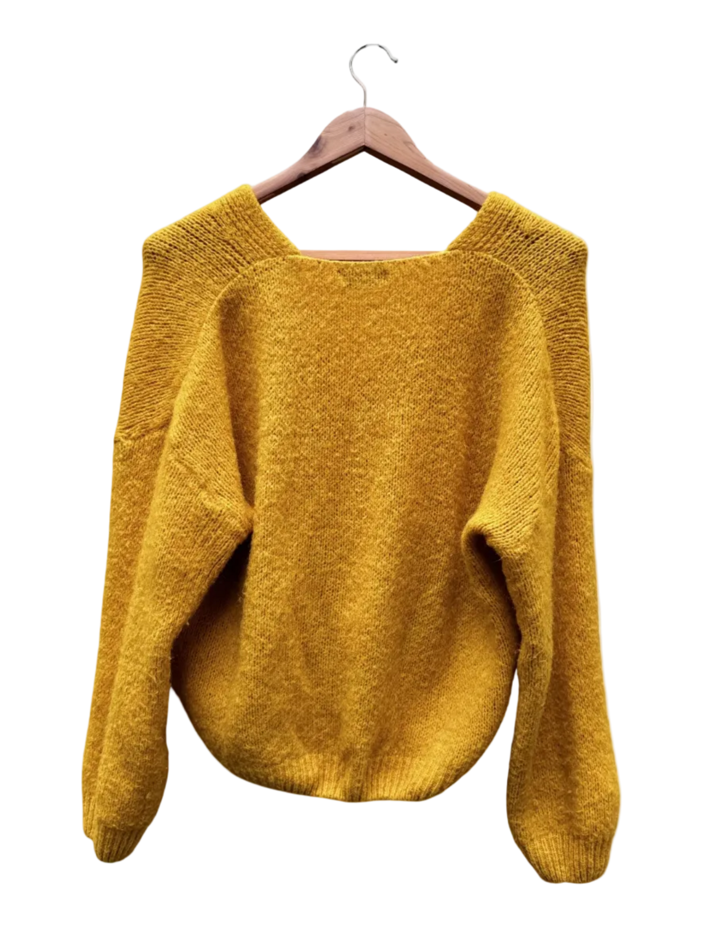 Gilet Jaune Moutarde - Taille Unique CoClo Custom Seconde main femmes