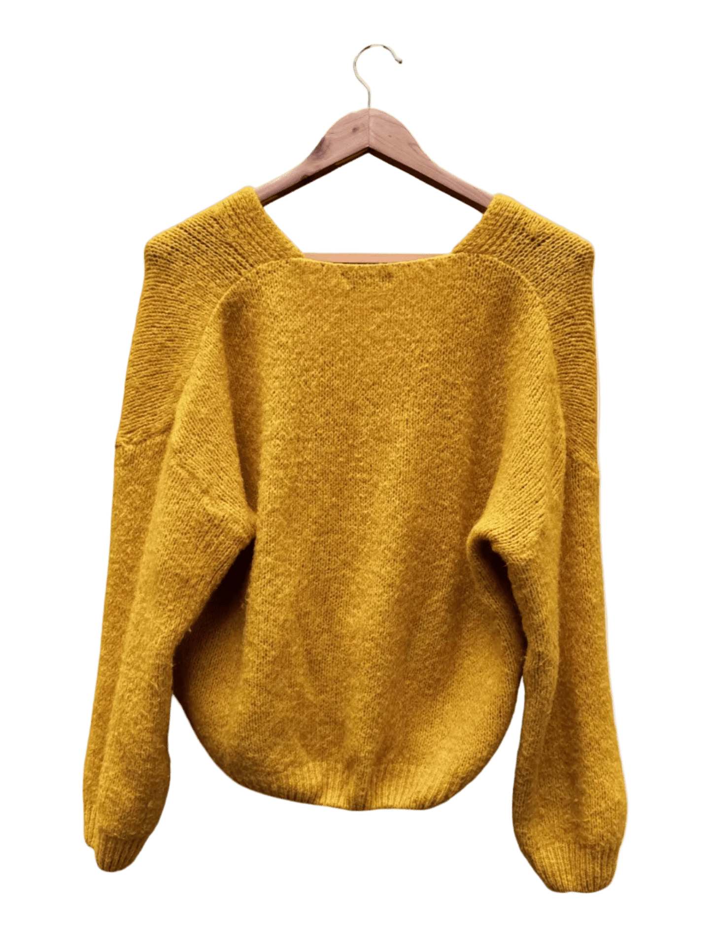 Gilet Jaune Moutarde - Taille Unique CoClo Custom Seconde main femmes