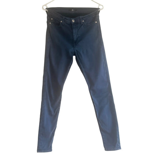 Pantalon blue navy droit - Taille 27 7 For All Mankind