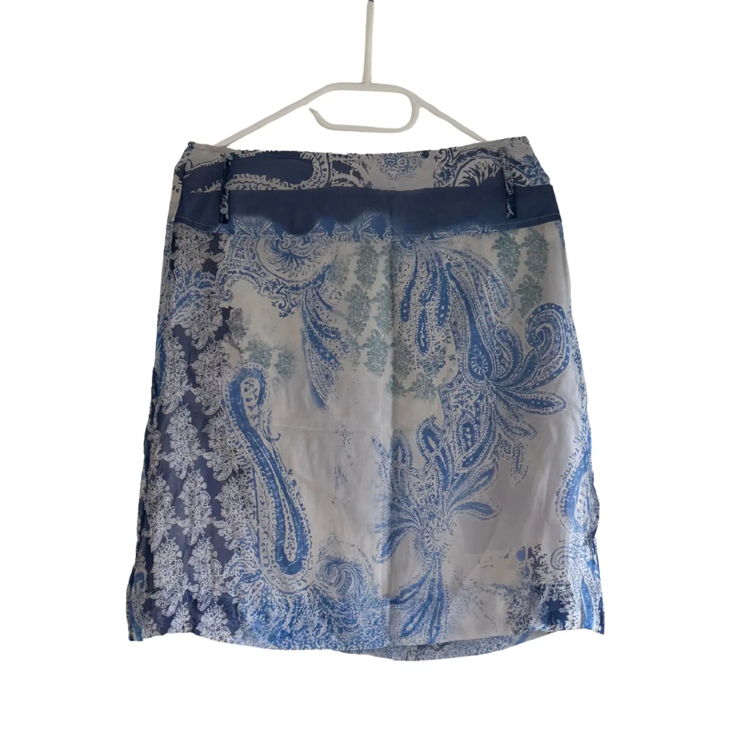 Jupe blanche/bleue - Taille 1/S Pauline B