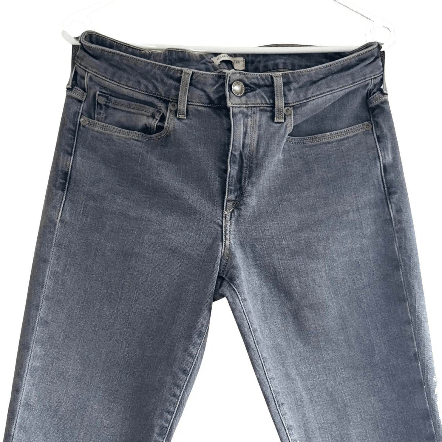 Jean Droit Gris Taille W28/L32 Levis Seconde main CoClo Femmes