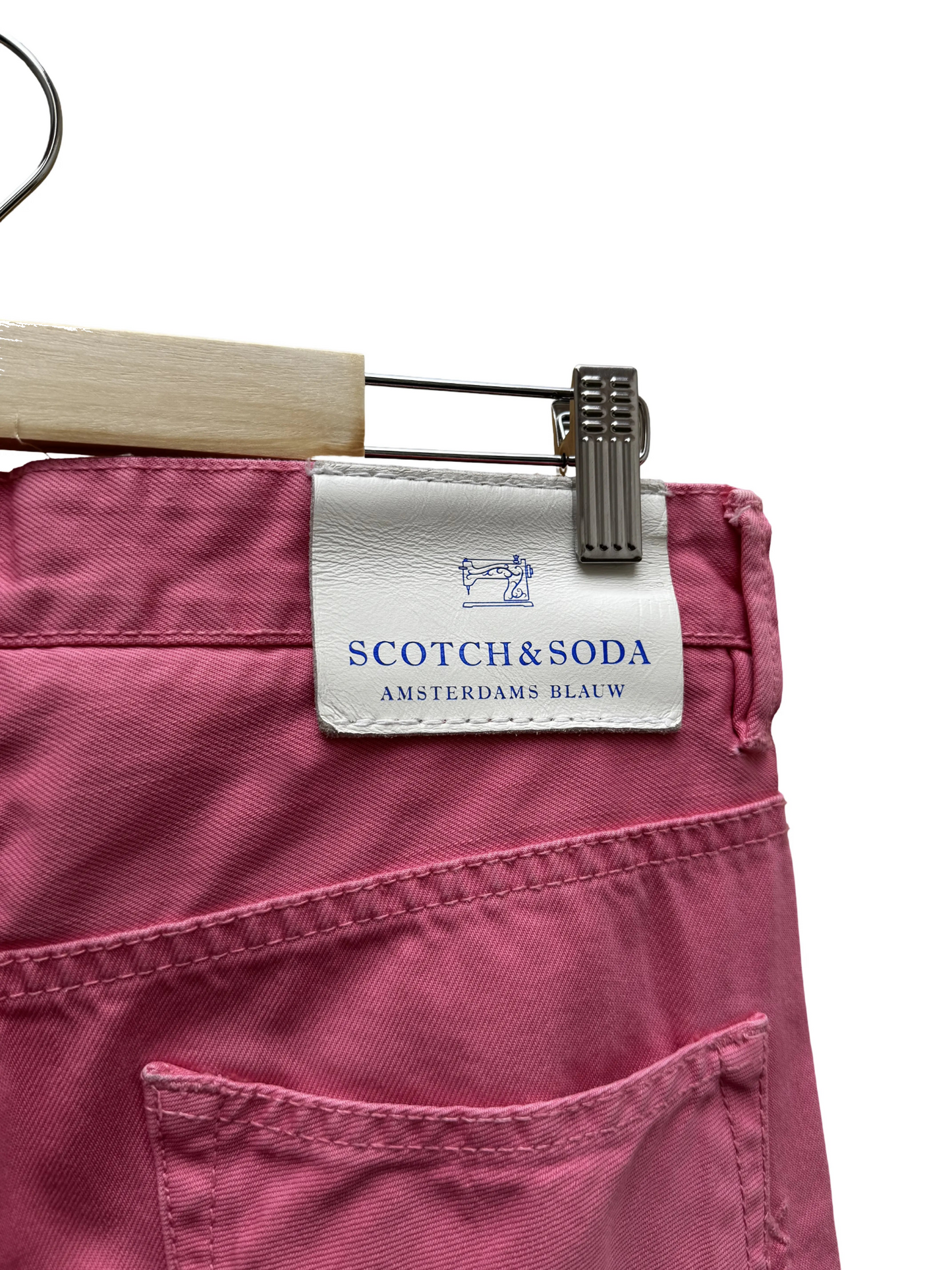 Jean Fuchsia Taille 28 Scotch & Soda CoClo Seconde main Femmes
