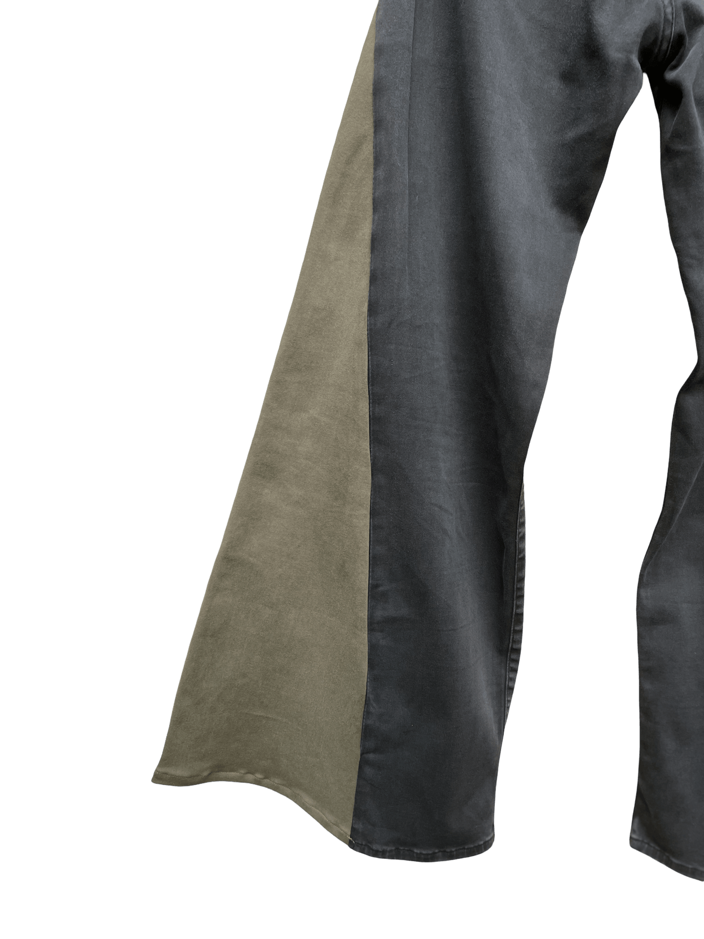 Jean_Noir_Kaki_-_Taille_28_CoClo_Custom_Seconde_main_femmes
