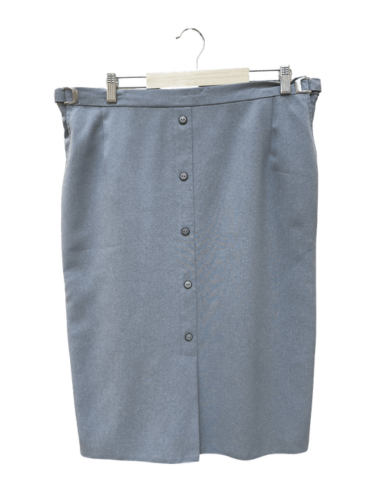 Jupe Grise - Taille XL CoClo Custom seconde main femme
