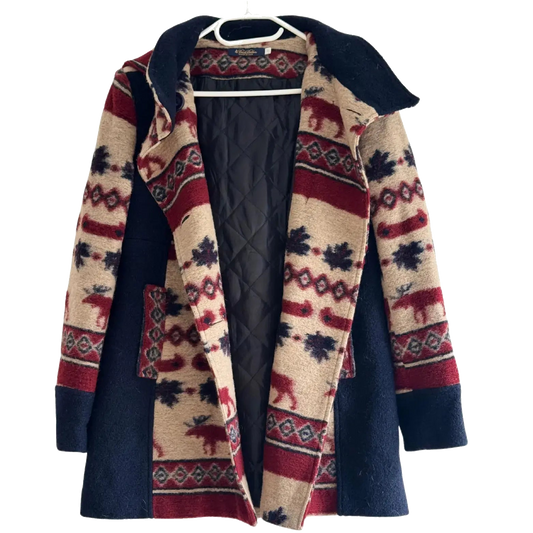 Manteau Imprimé Taille 38 Brooks Brother Seconde main CoClo Femmes