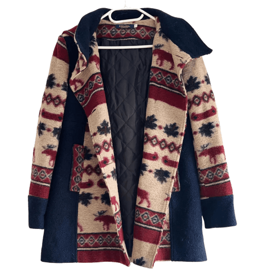 Manteau Imprimé Taille 38 Brooks Brother Seconde main CoClo Femmes
