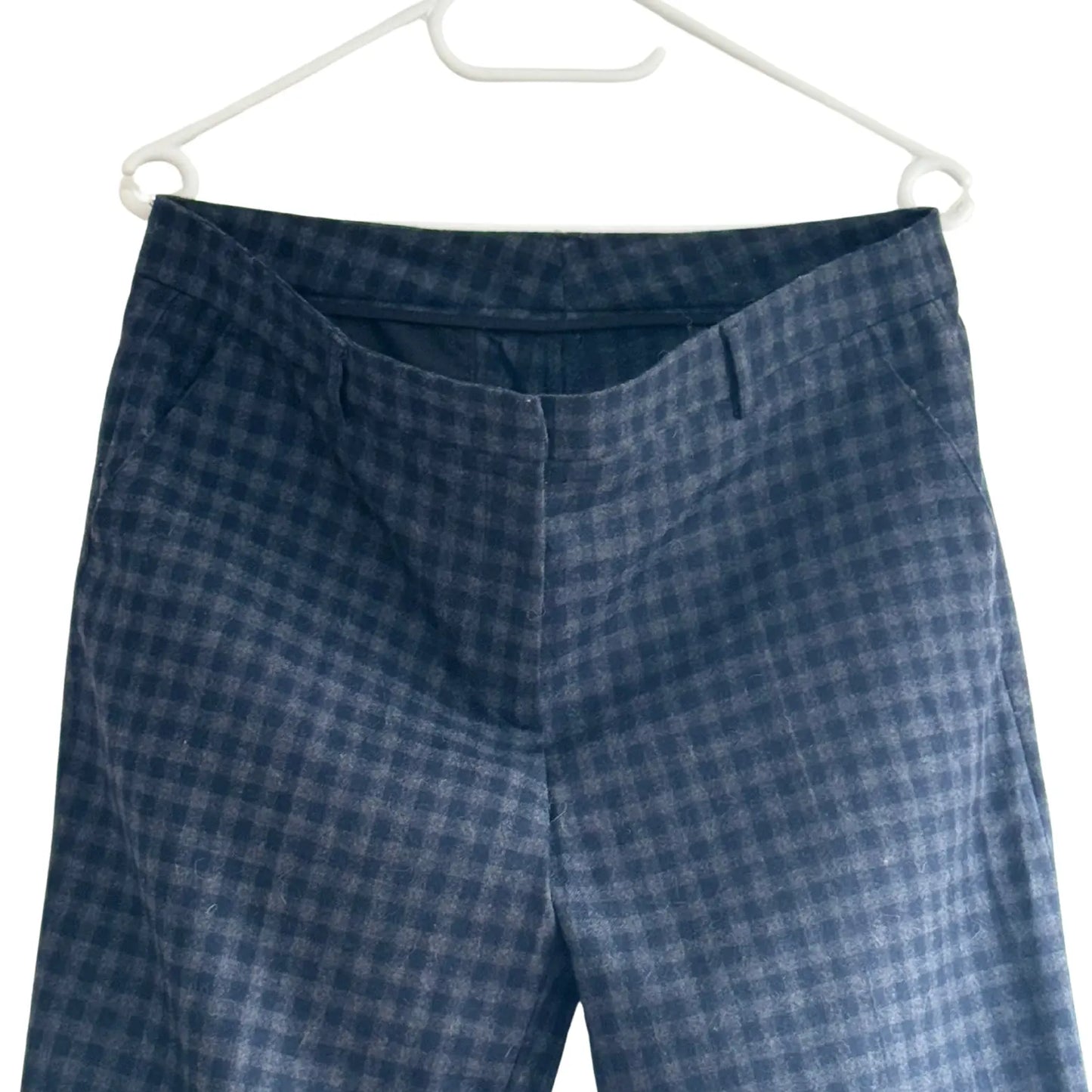 Pantalon cigarette à carreaux - Taille 3/L Rue Blanche