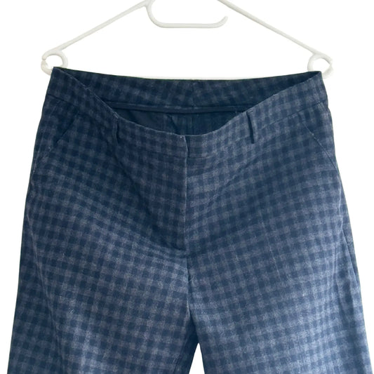 Pantalon cigarette à carreaux - Taille 3/L Rue Blanche