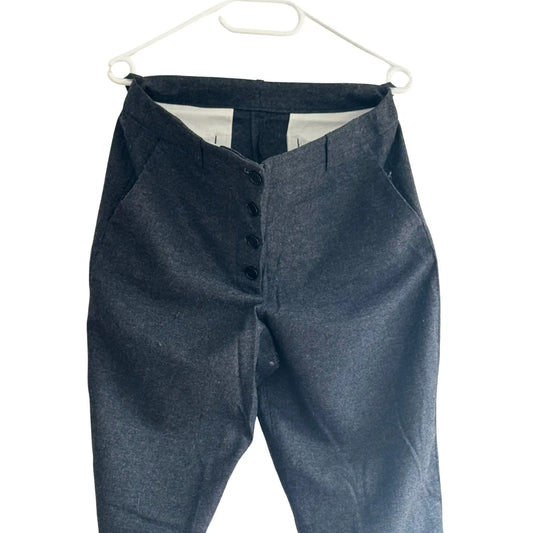 Pantalon cigarette gris - Taille 3/L Rue Blanche