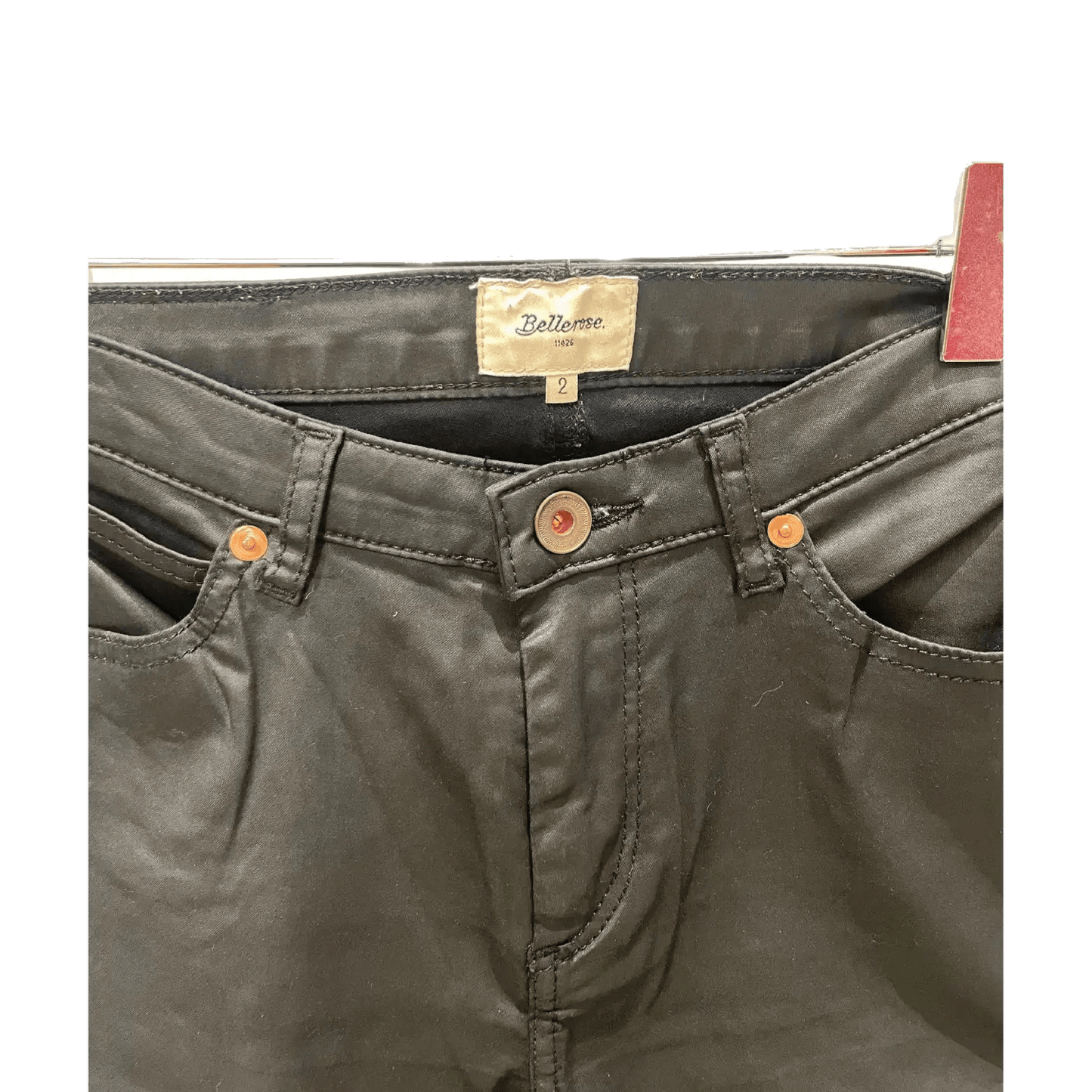 Pantalon_Noir_-_Taille_2_M_-_Bellerose CoClo Seconde main Femmes