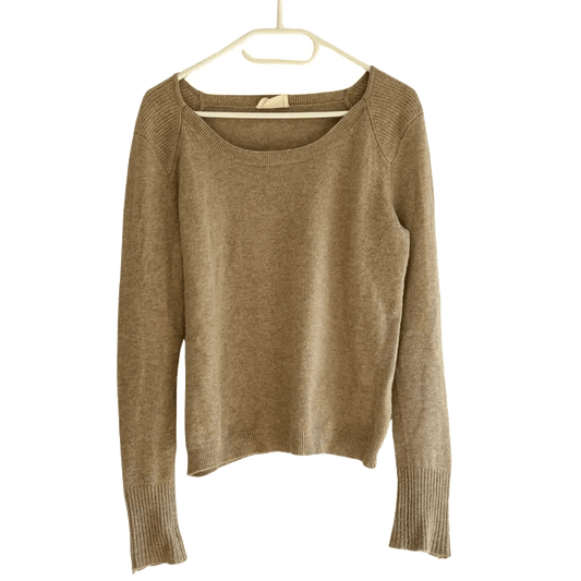 Pull Beige Taille 2/M American Vintage Seconde main CoClo Femmes