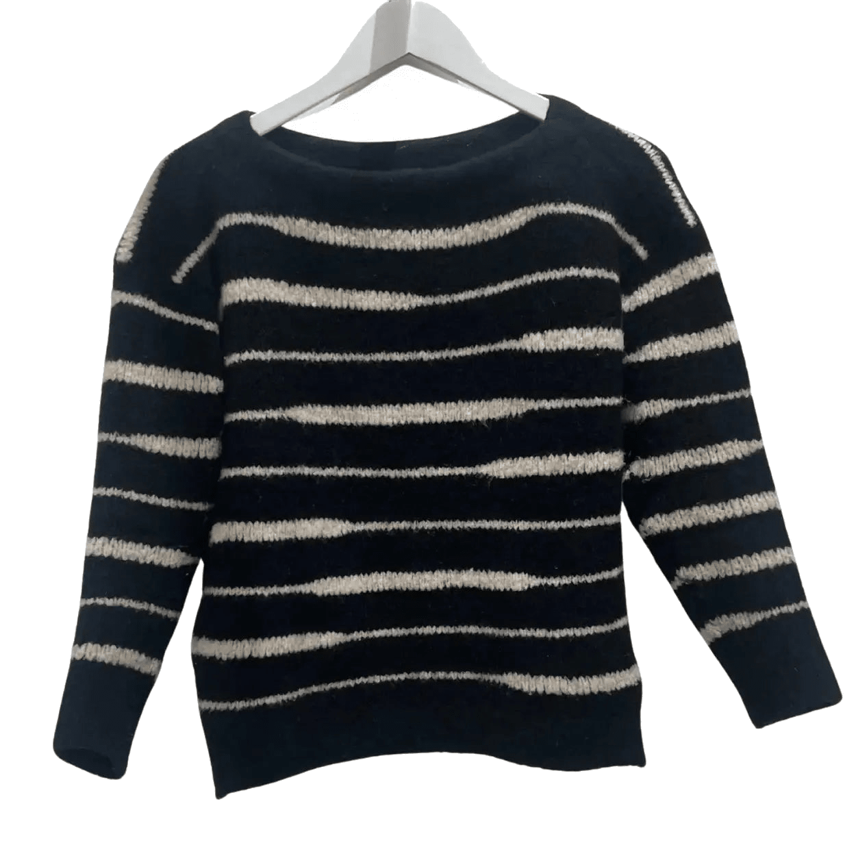 Pull Noir & Blanc Taille M IKKS CoClo Seconde main Femmes