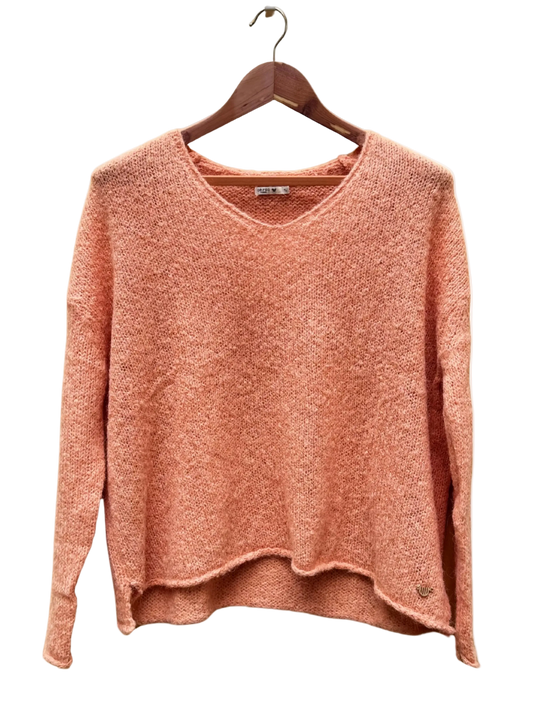 Pull Orange Taille Unique Orfeo Paris CoClo Seconde main femmes