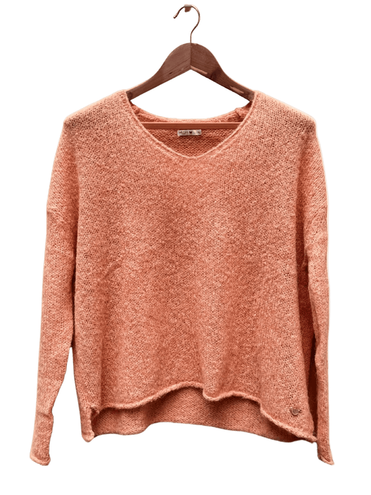 Pull Orange Taille Unique Orfeo Paris CoClo Seconde main femmes