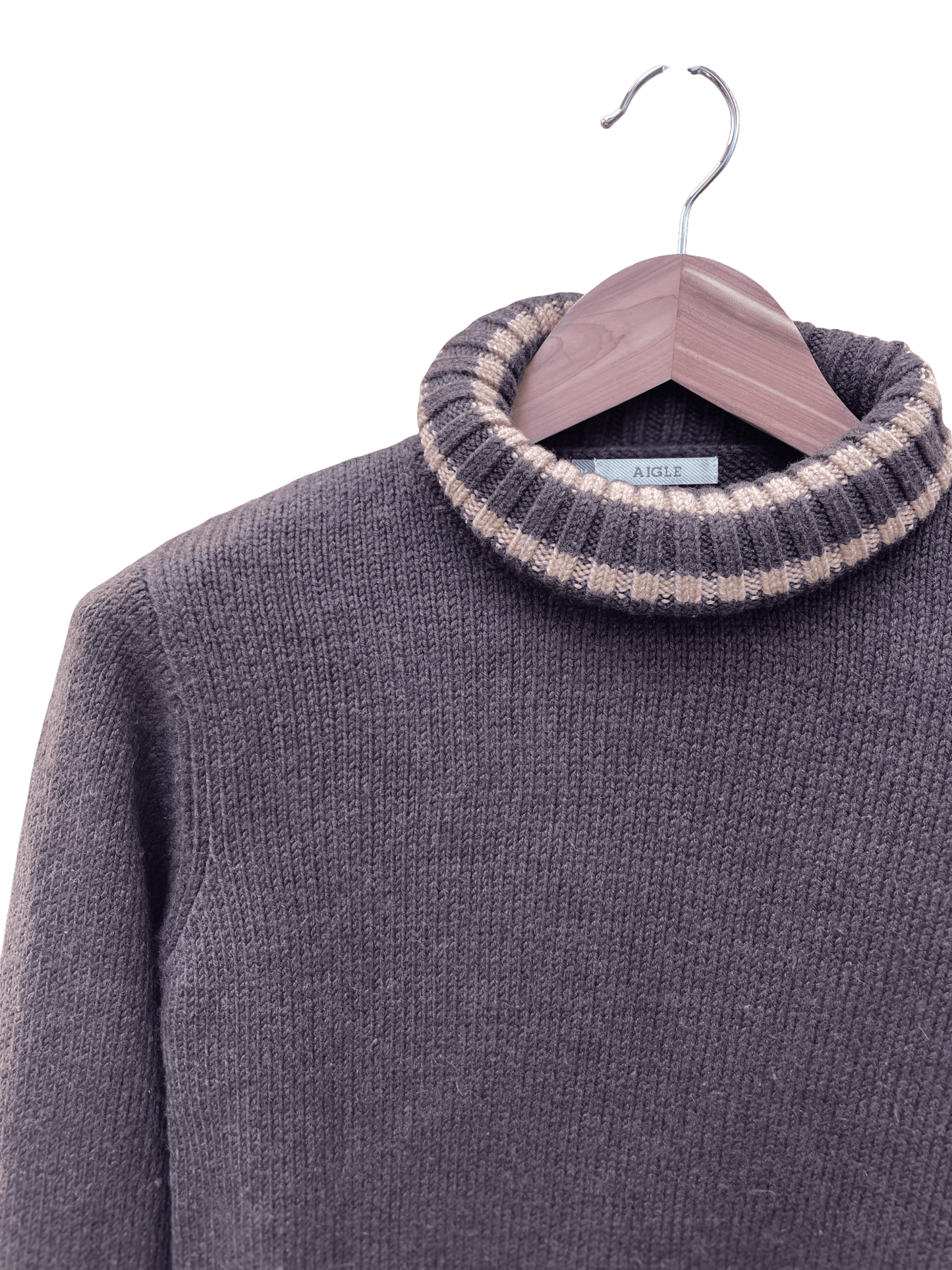 Pull marron - Taille M Aigle CoClo seconde main femmes