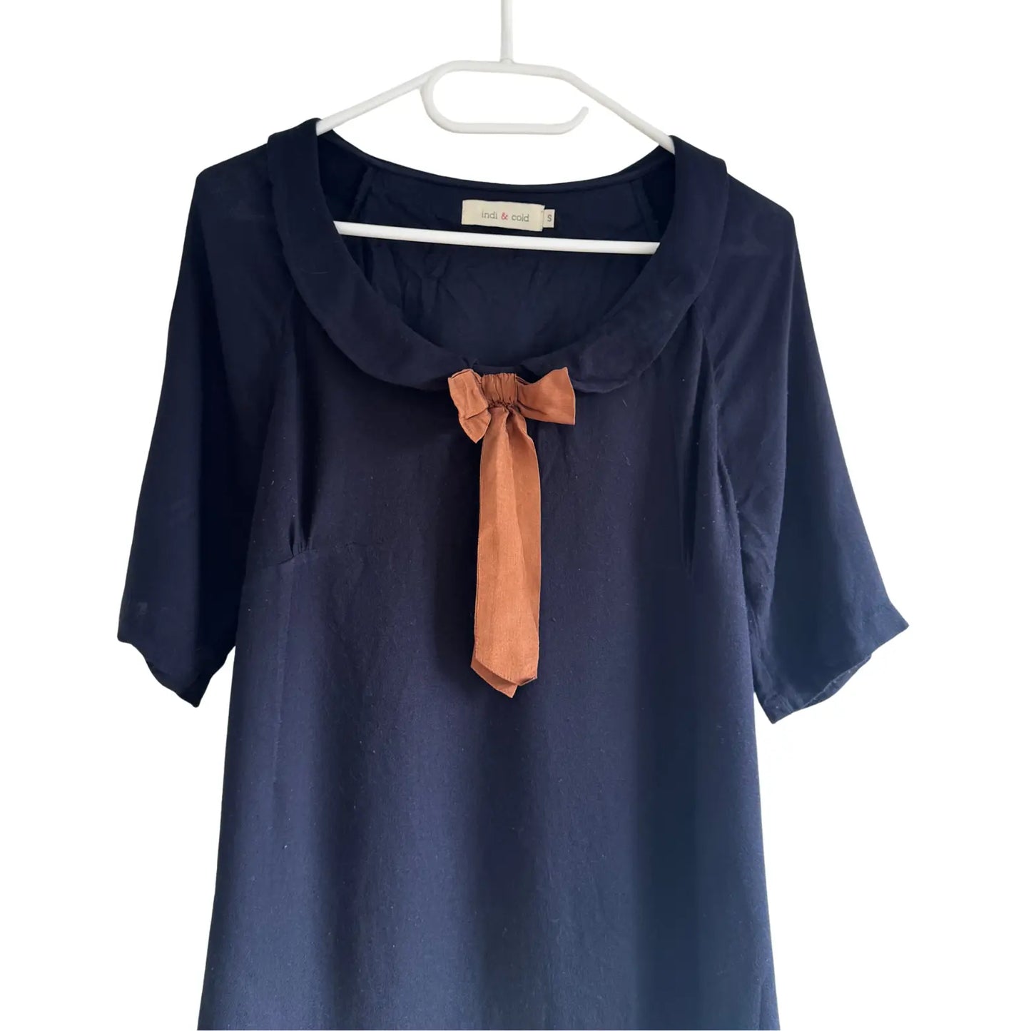 Robe bleu marine - Taille S/36 Indie & Cold