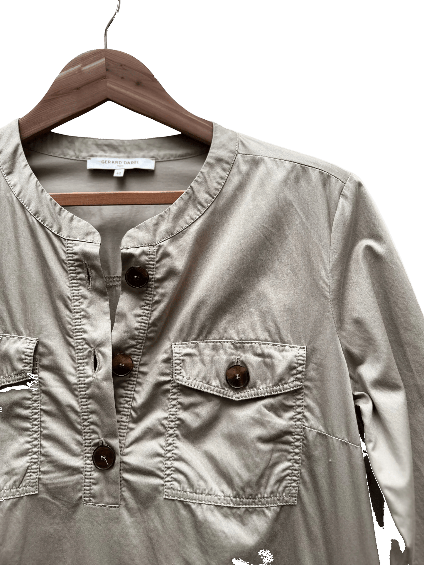 Robe Beige Taille 40 Gerard Darel CoClo Seconde main femmes