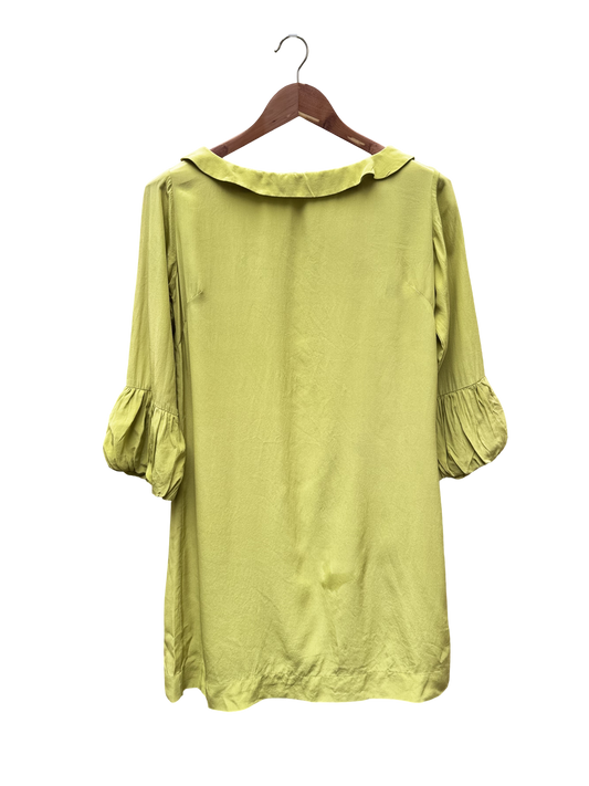 Robe Vert Anis - Taille 2/M Rue Blanche Seconde main CoClo Femmes