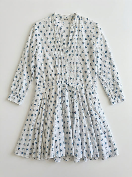 Robe Zadig&Voltaire taille M fleurs bleues Seconde main CoClo Femmes