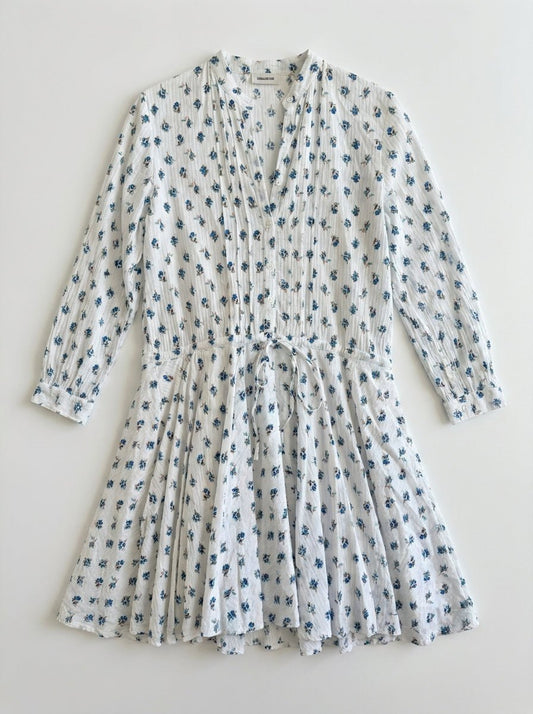 Robe Zadig&Voltaire taille M fleurs bleues Seconde main CoClo Femmes