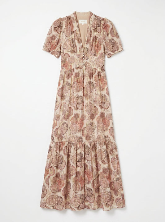 Robe longue vieux rose Bas&ch taille 1 Seconde main CoClo femmes