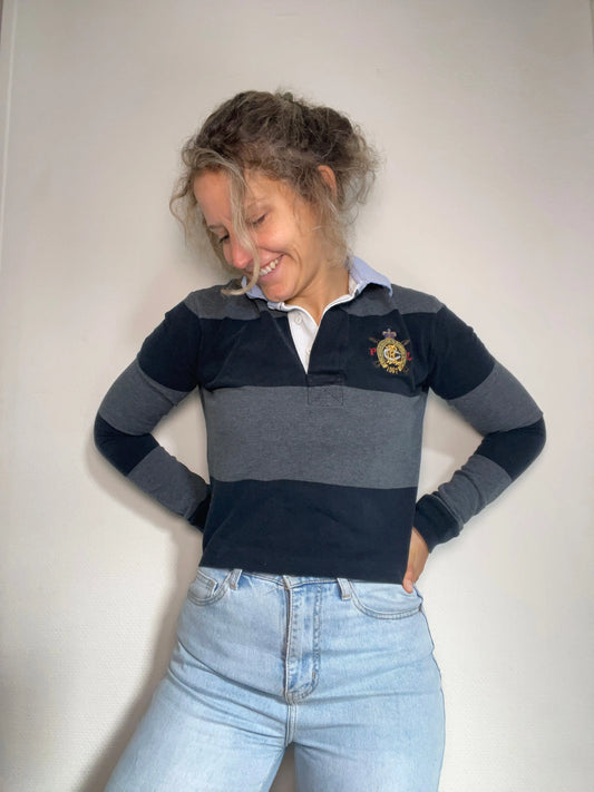 T-shirt manche longue rayé - Taille XS/S CoClo Custom