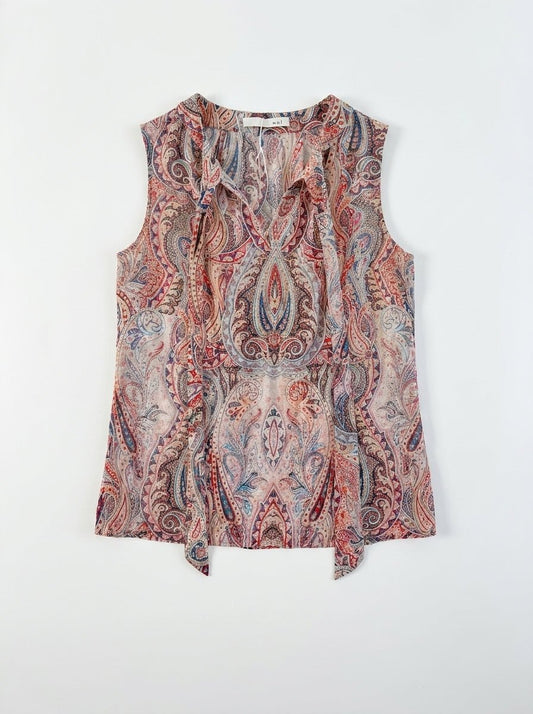 Top Oui imprime Taille 38 Seconde main CoClo Femmes