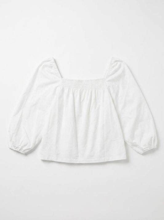 Top blanc Esme Studios taille M/L Seconde main CoClo Femmes
