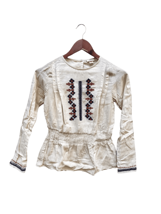 chemise blanc cassé taille 1 s bellerose seconde main femme