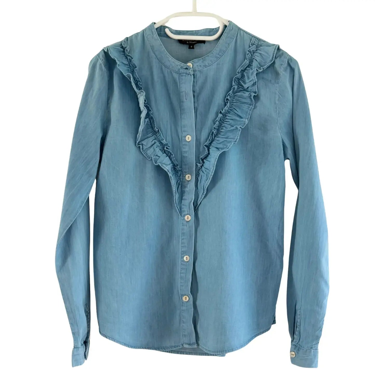 Chemise bleue - Taille S Buissonnière seconde main femme