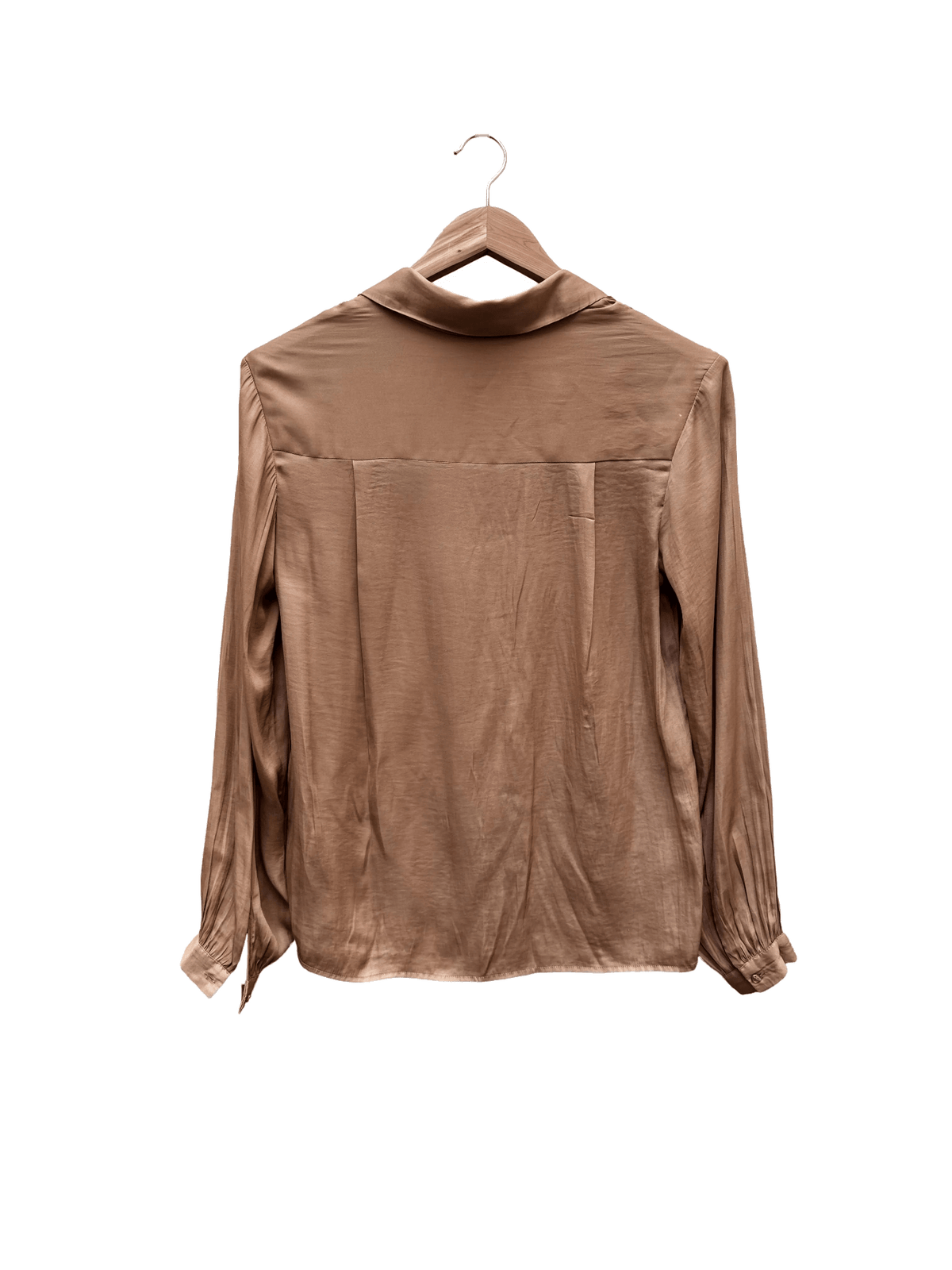 chemise marron taille 34 yaya seconde main femme