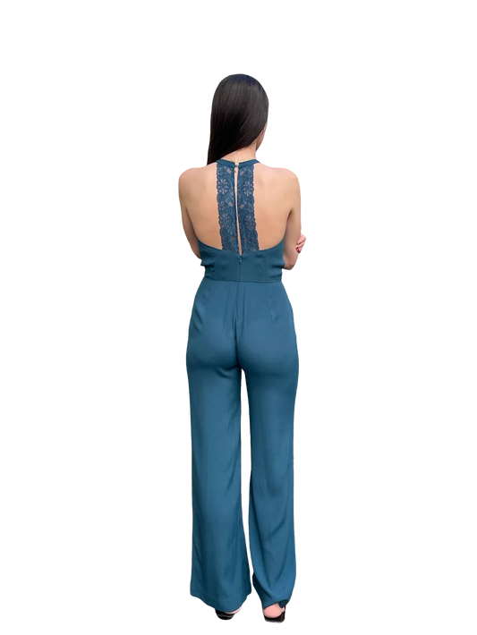 combinaison bleu pétrole taille xs karma koma seconde main femme