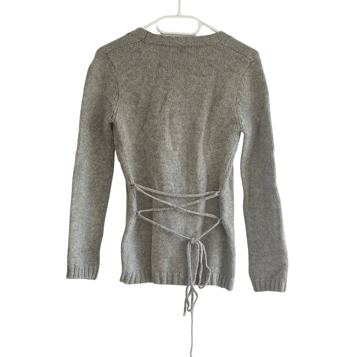 gilet gris taille 1 s pauline b seconde main femme