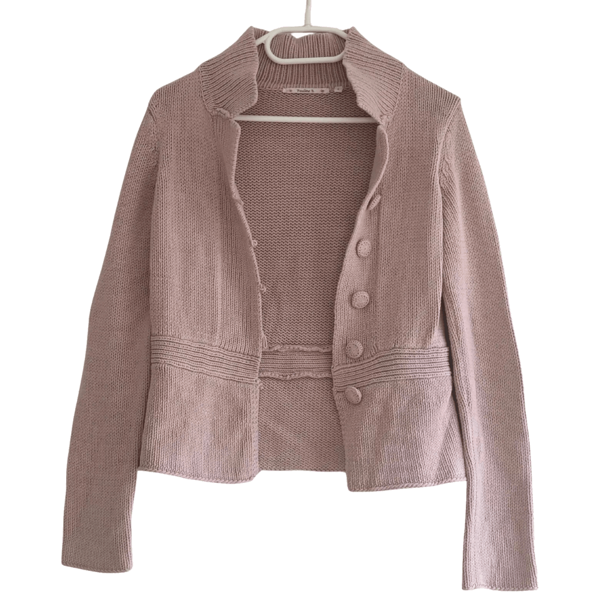 gilet rose taille 1 s pauline b seconde main femme