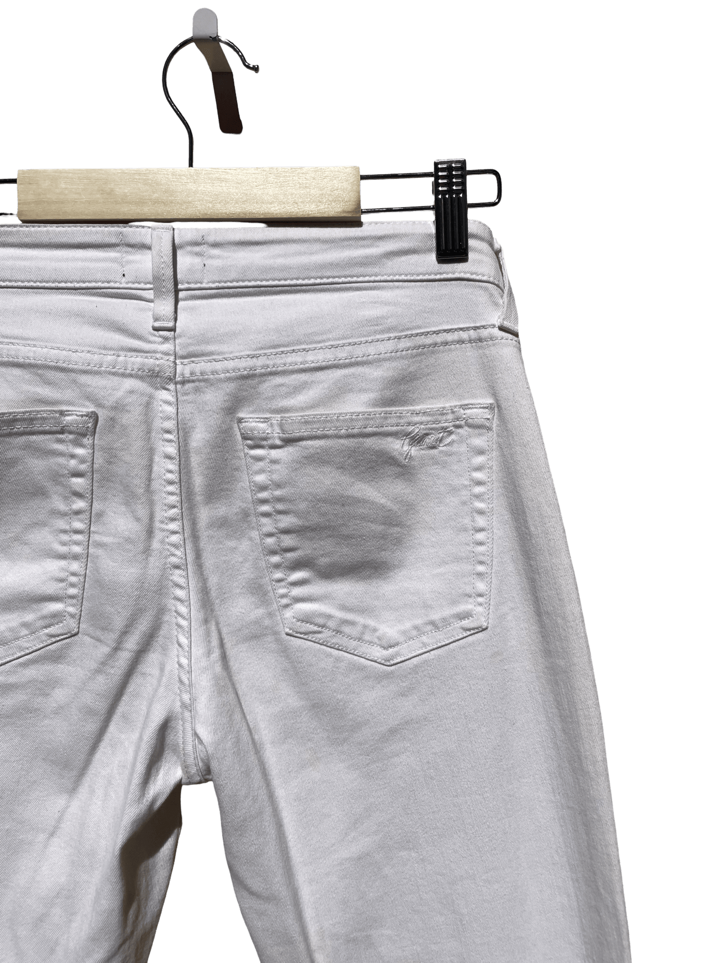 jean blanc taille 27 gant seconde main femme